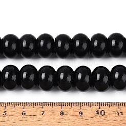Природные обсидиана бисер нитей G-T144-33