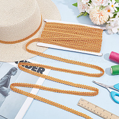 Отделочная лента из полиэстерового кружева «сороконожки» OCOR-WH0100-80A-06