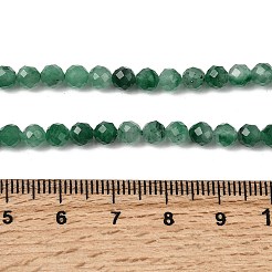 Природные африканские нефритовые бусы пряди G-K366-C01-4mm