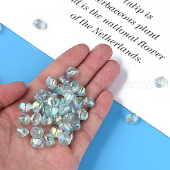 Прозрачные акриловые бусины&nbsp;MACR-S373-131-C07