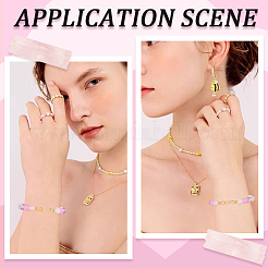 10 шт. латунные застежки-крючки для стойки KK-BBC0010-48