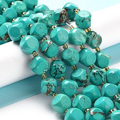 Нити из синтетического говлитового бисера G-M367-22B