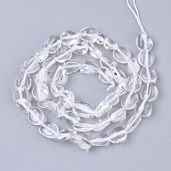 Природных кристаллов кварца бисер нитей G-S363-036