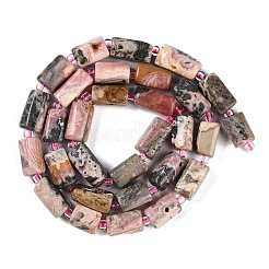 Природные родонит бисер нитей G-M403-B32-02