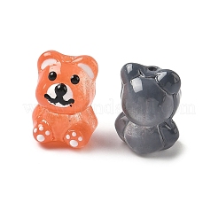 Стеклянные эмалевые бусины ручной работы&nbsp;GLAA-K070-07