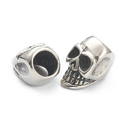 Европейские бусины из нержавеющей стали 304 STAS-J037-10AS