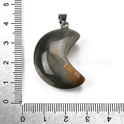 Подвески из натуральной яшмы Пикассо/полихромной яшмы&nbsp;G-F820-02H