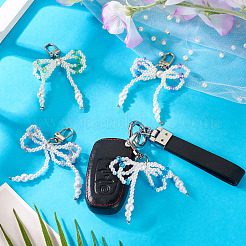 4 шт. 4-цветный АБС-пластик&nbsp;AJEW-TA0002-28