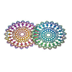 Ионное покрытие (ip) 201 филигранные подвески из нержавеющей стали&nbsp;LS-STAS-S118-068