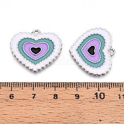 Подвески из эмали и сплава&nbsp;ENAM-T020-104B