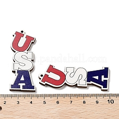 Большие деревянные подвески WOOD-D028-01L