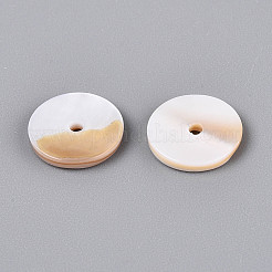 Бусины из натуральных пресноводных ракушек BSHE-T014-43B