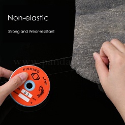 Тема нейлоновая проволока прозрачный рыбалка EC-L001-0.3mm-01