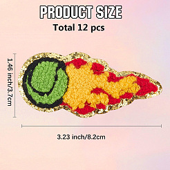 Полиэстер гладить/пришивать заплатки&nbsp;PATC-WH20005-16C