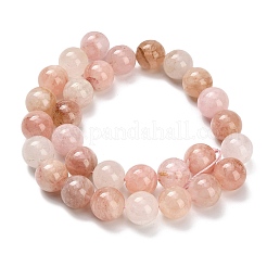 Натуральный розовый морганит бисер нитей G-H335-B01-14mm