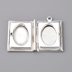 Подвески латуни медальон FIND-WH0110-162S