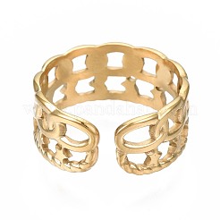 Кольцо-манжета в форме звезды из нержавеющей стали 304&nbsp;RJEW-T023-03G