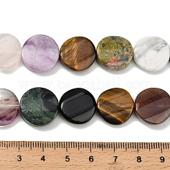 Природных драгоценных камней смешанного бисер нитей&nbsp;G-D354-B01