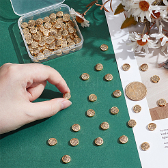 100 шт. бусины из цинкового сплава в тибетском стиле&nbsp;FIND-PH0026-38