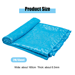 Полиэфирная ткань с цветочным узором&nbsp;DIY-WH0021-39B