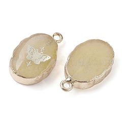 Натурального белого нефрита подвески G-C102-06C-G