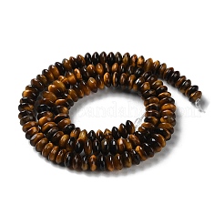 Природных тигровый глаз бисер нитей G-Z030-A20-01
