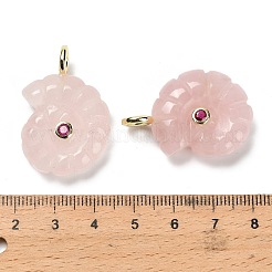 Природного розового кварца подвески G-A287-01G-07