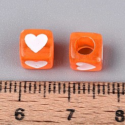 Прозрачные акриловые бусины&nbsp;OACR-N140-02D