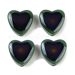 Двухцветные стеклянные бусины для настроения GLAA-Z007-10E