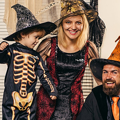 6 шт. брошь из цинкового сплава в виде скелета на Хэллоуин&nbsp;JEWB-FH0002-37AS