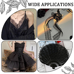 Лента для отделки краев из цветочного полиэстерового кружева&nbsp;SRIB-WH20020-029