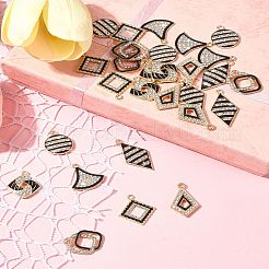 28шт 7 стиля подвески из сплава с эмалью&nbsp;FIND-FS0003-23