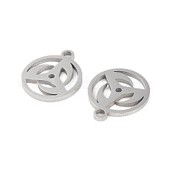 Не тускнеющие подвески из хирургической нержавеющей стали 316 STAS-C096-11E-P