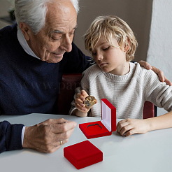 Квадратные футляры для хранения памятных монет из eva CON-WH0201-005C