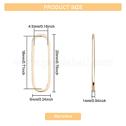 Латунные соединительные колечки KK-BC0008-99