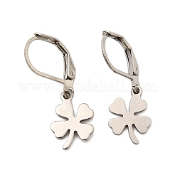 201 серьги из нержавеющей стали с застежкой-молнией EJEW-JE06506