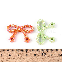 Непрозрачные акриловые бусины с УФ-покрытием&nbsp;SACR-T018-29M