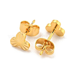 Латунные серьги-гвоздики для женщин&nbsp;LS-KK-U006-02G-02