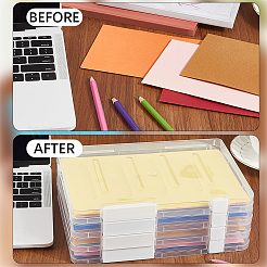 Прозрачные пластиковые упаковочные коробки с откидной крышкой&nbsp;AJEW-WH20060-90B