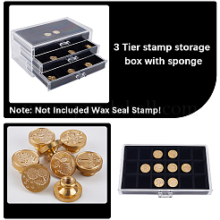 Пластиковая коробка ювелирных изделий ODIS-WH20008-01A