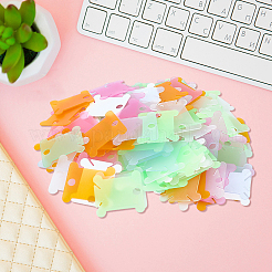 150 шт. пластиковые доски для намотки ниток TOOL-CP0001-49C