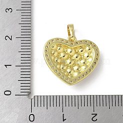 Латунные микро проложить кубического циркония подвески KK-P290-07A-G