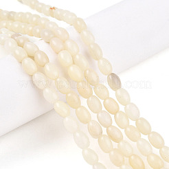 Натуральный белый опал африканские бусы пряди G-N346-02B-10