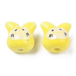 Фарфоровые бусины ручной работы&nbsp;PORC-T007-04P