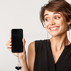 Ремешки для мобильных телефонов из стекла&nbsp;HJEW-GO00095