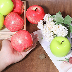 16шт 2 цвета пенопласта имитация яблока&nbsp;DJEW-CA0001-42