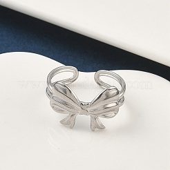 Кольца-манжеты из нержавеющей стали 304 для женщин&nbsp;RJEW-A079-11B-P