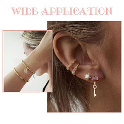 12 шт. подвеска из 2-х видов латунных микро-паве прозрачных кубических циркониевых бусин&nbsp;KK-BBC0002-96