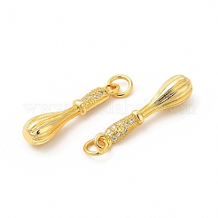 Стойки обшивки латунь микро проложить Циркон подвеску&nbsp;KK-I699-08G