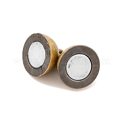 Латунные магнитные застежки с петлями KK-E268-10mm-M-NR